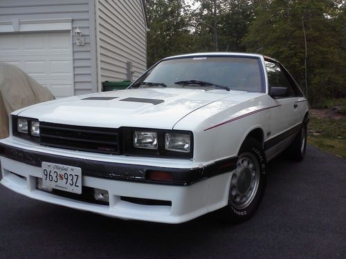 1986 mercury capri 5.0 hatchback 3-door 5.0l