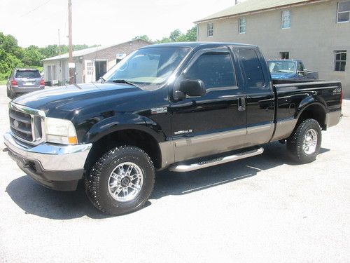 02 ford f250 lariat 4wd superduty quad shortie 7.3 powerstroke diesel southern