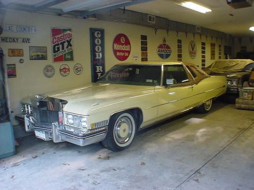 1973 cadillac coupe deville custom wisco