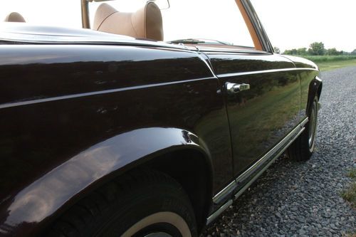 Mercedes 280 SL, 4 Speed Manual, Restored, Excellent, No Reserve, image 5