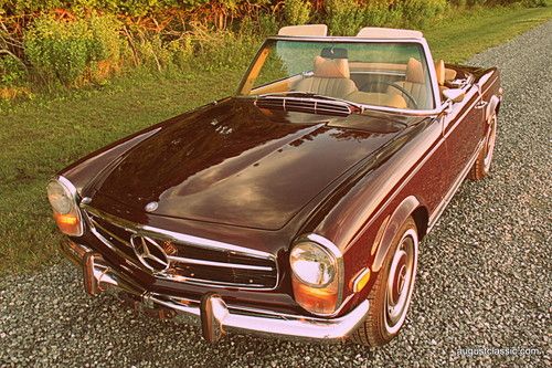 Mercedes 280 SL, 4 Speed Manual, Restored, Excellent, No Reserve, image 14