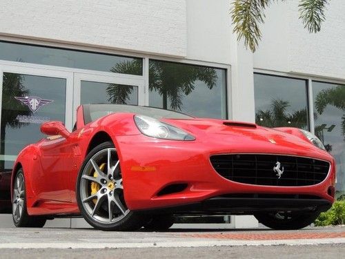 Garage kept ferrari california red tan cruise control daytona seats loaded 241k