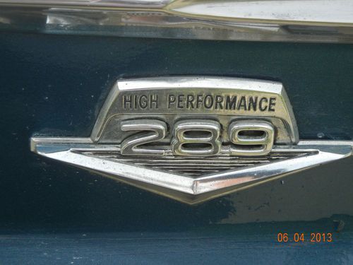 1964 Ford fairlane engine codes #2