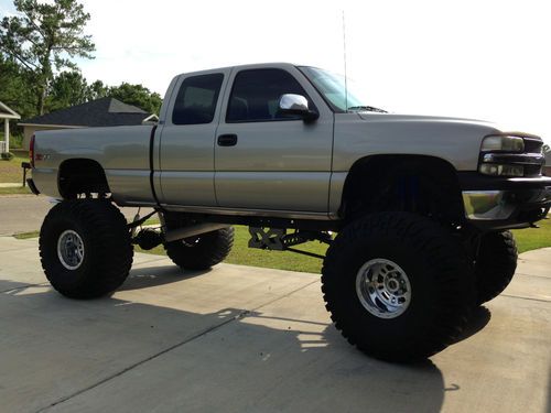 Chevrolet silverado z-71 lifted on 46'' baja claws! monster truck! clean!!