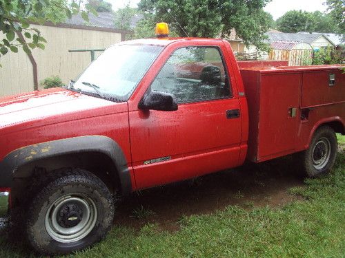 1996 chevrolet 2500 4x4 utility bed