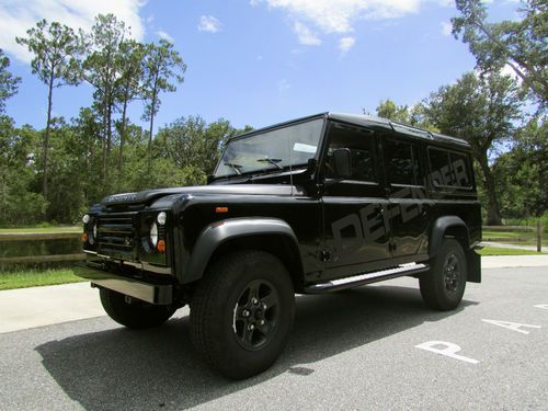 Land rover defender 110 - black storm - 3.5l v8