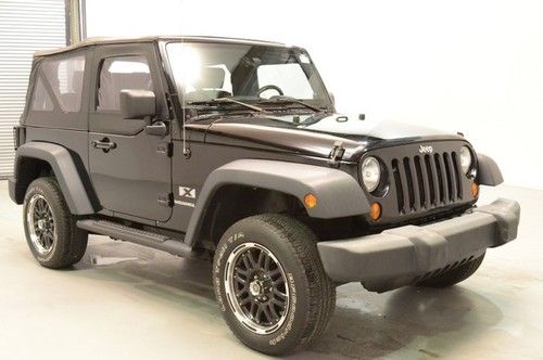 2007 jeep wrangler 2dr x automatic soft top aftermarket wheels sale!!! l@@k