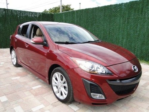 2010 mazda mazda3 hatchback s sport florida car 5 pass cruise pw pl automatic 4-