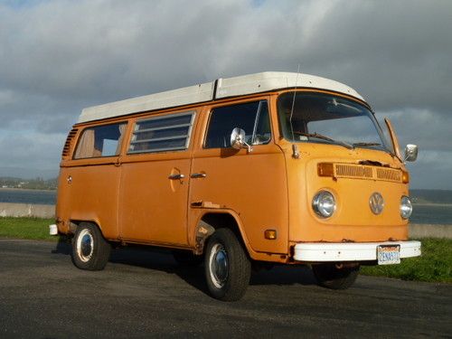 1977 vw bus vanagon camper poptop volkswagon westfalia  77 kitchen gas heater