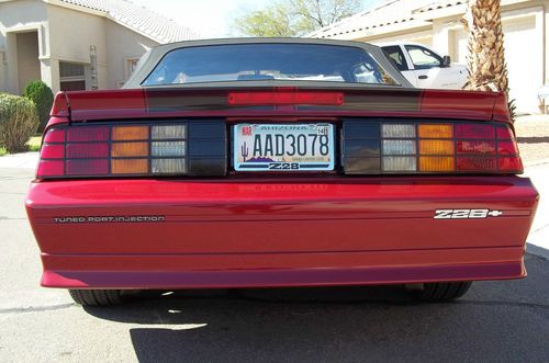 1992 Chevrolet Camaro Z28 Convertible 2-Door 5.0L, US $13,999.00, image 6