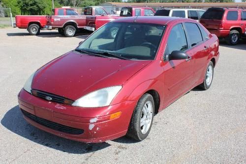 2001 ford focus runs and drives no reserve auction