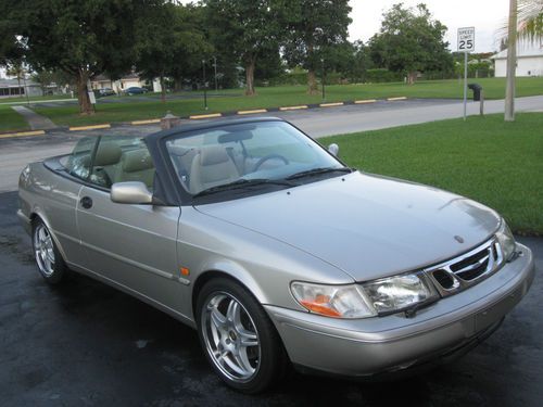 1997 saab 900 se 2.0 turbo convertible