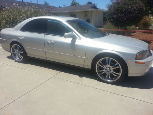 2001 lincoln ls sport pkg, v8, body damage, mechnic special, as is, *no reserve*