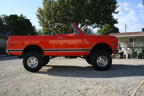 1971 Chevrolet Blazer Base Sport Utility 2-Door 5.7L, image 3