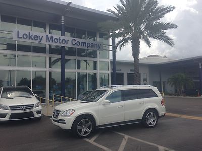 2012 mercedes benz gl550 21" amg wheels rear dvd cooled seats nav camera