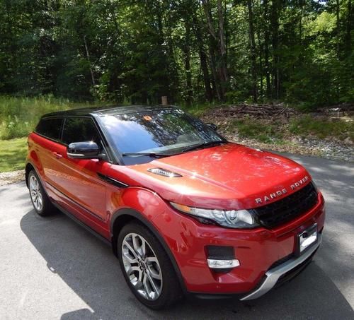 2012 land rover range rover evoque dynamic sport utility 2-door 2.0l