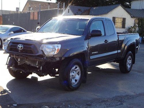 2012 toyota tacoma prerunner access cab damaged salvage low miles runs! l@@k!!