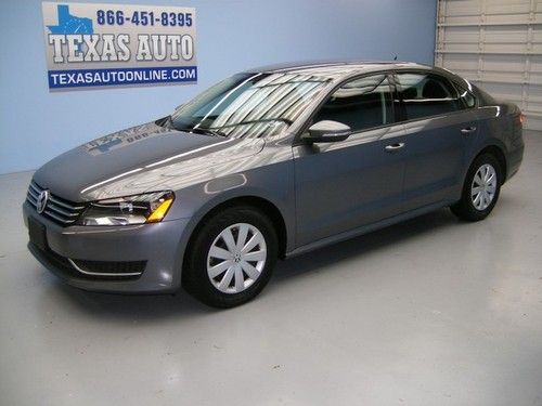 We finance!!!  2012 volkswagen passat s auto tiptronic a/c cd 1 own texas auto