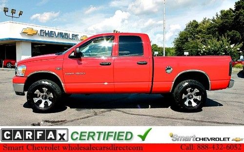 Used dodge ram 1500 quad cab 4x4 hemi pickup trucks 4wd automatic we finance v8