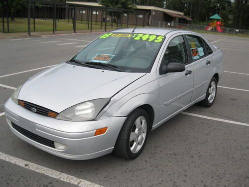 2003 ford focus zts 2.0l 4 door sedan silver