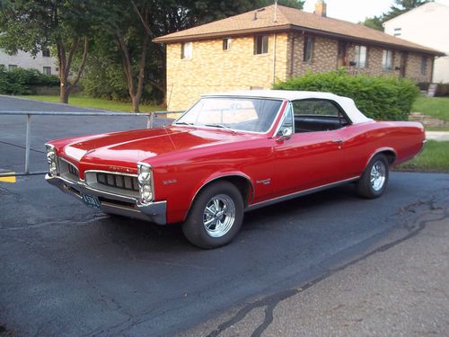 1967 pontiac leman tempest custom convertible 326