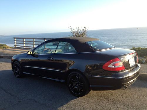 2004 mercedes-benz clk500 convertible designo 5.0l v8 302 horsepower