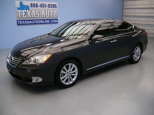 We finance!!!  2010 lexus es 350 roof nav heated/cooled leather 1 own texas auto