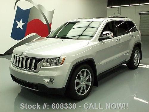 2011 jeep grand cherokee overland 4x4 hemi pano sunroof texas direct auto