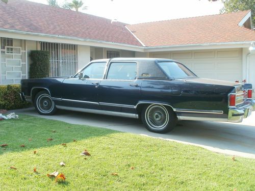 1979 lincoln towncar / executive series / collector's edition