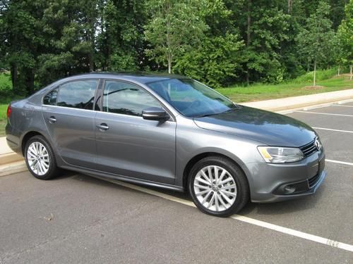 2013 vw jetta tdi diesel sel push start flawless 45mpg bluetooth aux xm nice