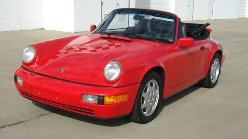 1991 porsche 911 carrera 2 convertible 2-door 3.6l