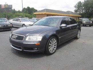 2004 audi a8l quattro all srvices done clean carfax navigation no reserve bid!!