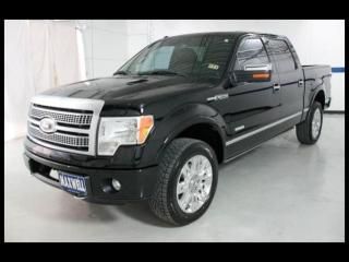 11 f150 supercrew platinum 4x4, 3.5l ecoboost turbo v6, leather, sunroof, clean!