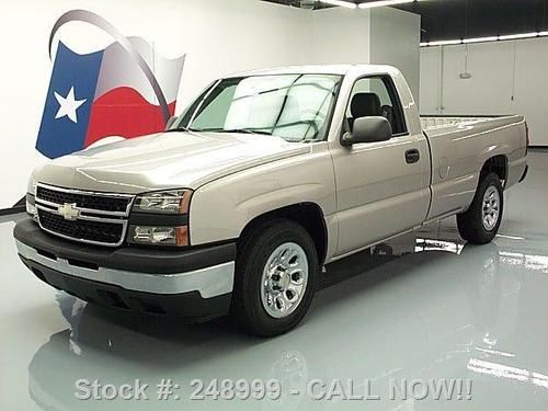 2006 chevy silverado regular cab lb v6 cruise ctrl 36k texas direct auto