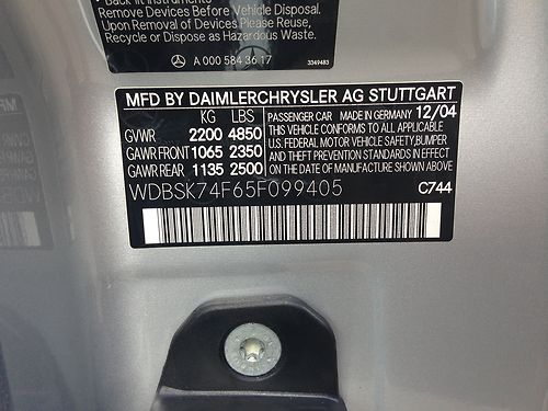 Mercedes sl55 2005 71k upgraded 2008 sl 600 wheels, US $23,995.00, image 3