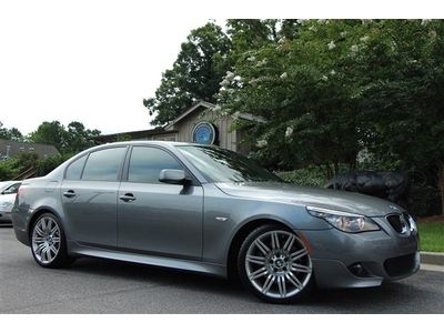 550i, m sport, navigation, bluetooth, satellite, leather, moonroof, steptronic