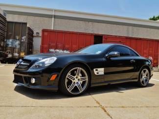 11 black amg sl63 sl navi pano roof low miles 2 keys texas car warranty 1 owner