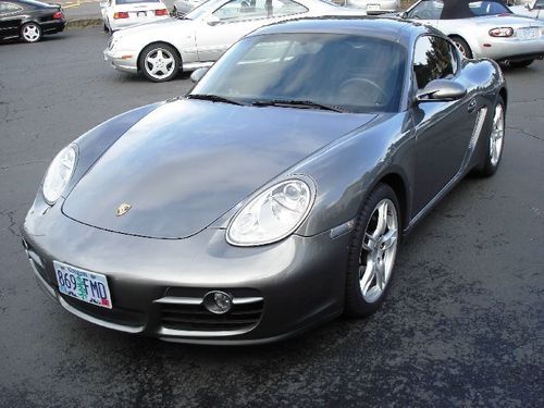 2008 porsche cayman base hatchback seal grey gorgeous