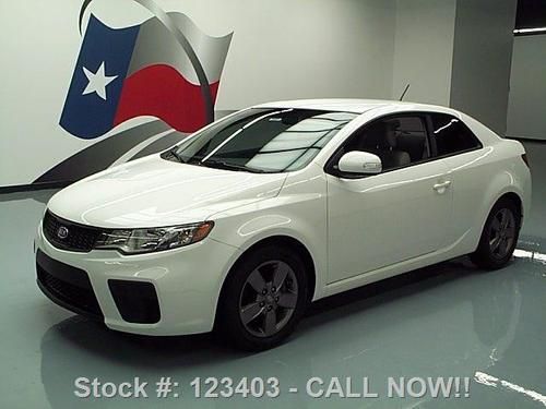 2010 kia forte koup ex 5-speed cruise control only 44k texas direct auto