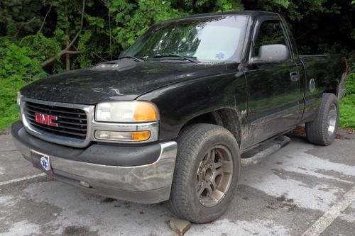 2000 gmc sierra 1500 sl pickup, v8, runs and drives