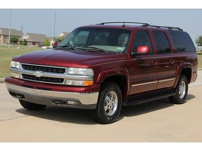 2003 suburban lt,4x4,rust free,clean tx title,bose sound