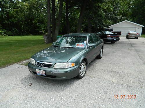 2000 mazda 626 lx sedan 4-door 2.0l