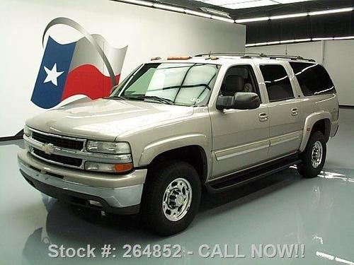 2004 chevy suburban 2500 lt quadrasteer htd leather dvd texas direct auto