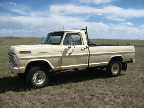 1969 ford f-250 styleside; 2nd owner; good mechanical condition 390 v-8