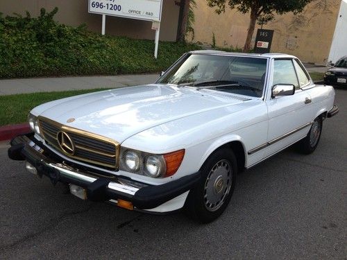 1987 mercedes benz 560sl 1 owner 88k original miles