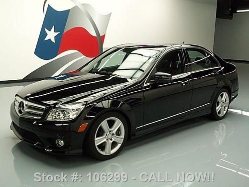 2010 mercedes-benz c300 sport p1 awd sunroof nav 38k mi texas direct auto