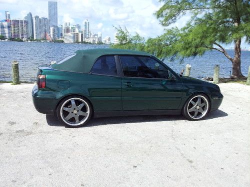 2000 volkswagen cabrio gls convertible 2-door 2.0l