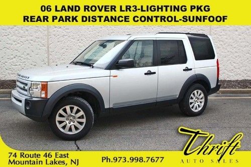 06 land rover lr3-lighting pkg &amp; rear park distance control-sunfoof