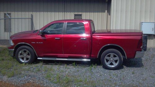 Dodge ramm 1500 slt big horn - 2009 burgundy