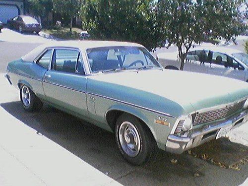 1970 chevrolet nova base coupe 2-door 5.0l